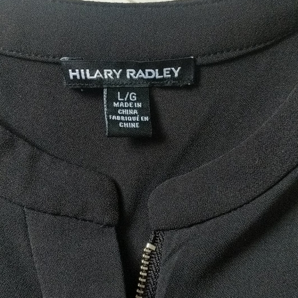 Hilary Radley Zip Front Blouse - Picture 5 of 13